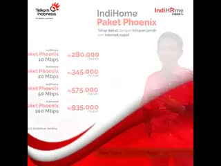 Indihome paket phoenix (original iklan) my jam