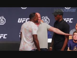 Fight week! who is excited to see @derekbrunson and @stylebender settle their beef? #ufc230