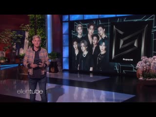 191009 exo's kai & baekhyun jopping @ ellen show