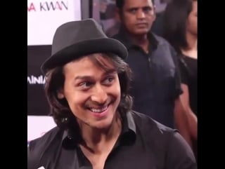 Ehh this is my michael jackson lucky hat and my hair is for baaghi d