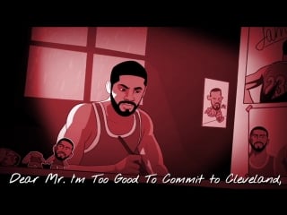 Dear lebron by kyrie irving ft dido (parody of eminems stan) eric moneypenny, will hagle and allie goertz