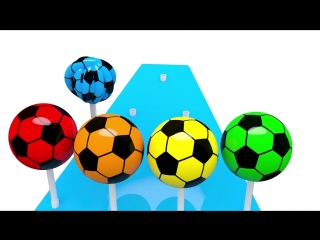 Learning colors with 3d soccer ball and colorful torus 0002