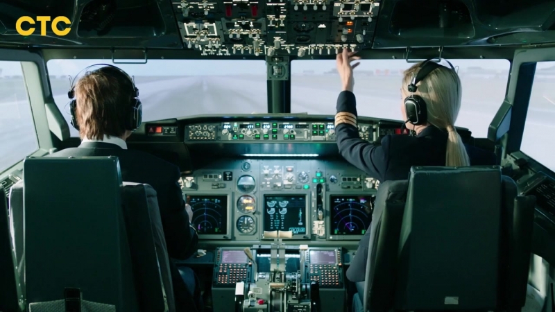 «улётный экипаж» за кадром