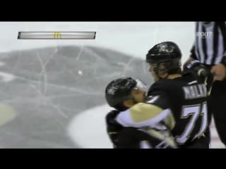 Evgeni malkin goal on cam ward (0159/2nd) 12/19/2015