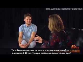 One on one with niall horan ¦the irish superstar currently touring australia [rus sub]