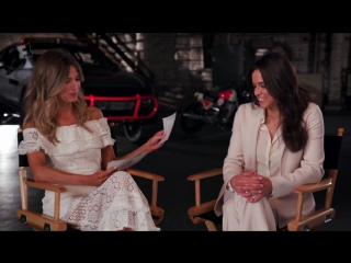 Michelle rodriguez plays name that movie exclusive interview (2017)