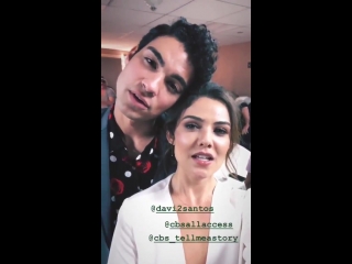 Davi santos e danielle campbell tellmeastory tca18