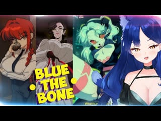 Хорни как в старом аниме blue the bone / разбор #снежа