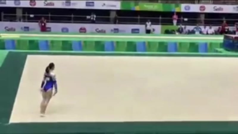 Каталина понор, вольные упражнения