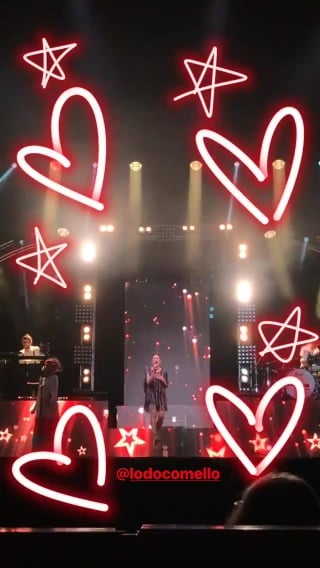 Lodovica comello il mio amore appeso a un filo #noi2 tour (live milan 26 05 2017)