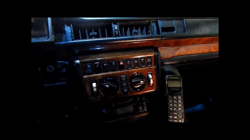 Снятие центрального дифлектора (воздуховода) торпеды мерседес w124 mp4 ...