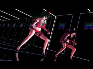 3d mmd elect with byakuren and yuuka