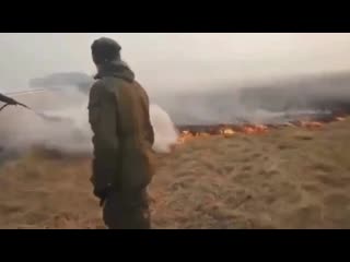 At least two yak 52 training planes were damaged yesterday by grass fire at novonezhino airfield xhwn in primorskiy kray