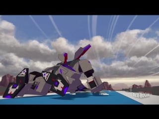 Transformers robots in disguise combiner force s03e14 "railroad rage"