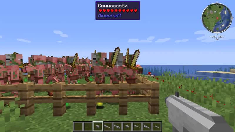 [джонатан] mrcrayfish's gun mod огнестрельное оружие в майнкрафт !!! [1 15 2] [1 12 2] обзор модов № 105