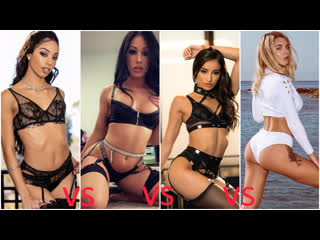 Alexis tae vs jennifer white vs emily willis vs gabbie carter 🔞