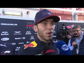 Pierre gasly shaken but fine after testing crash
