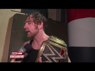 Dean ambrose on why his match at battleground was his toughest yet july 24, 2016