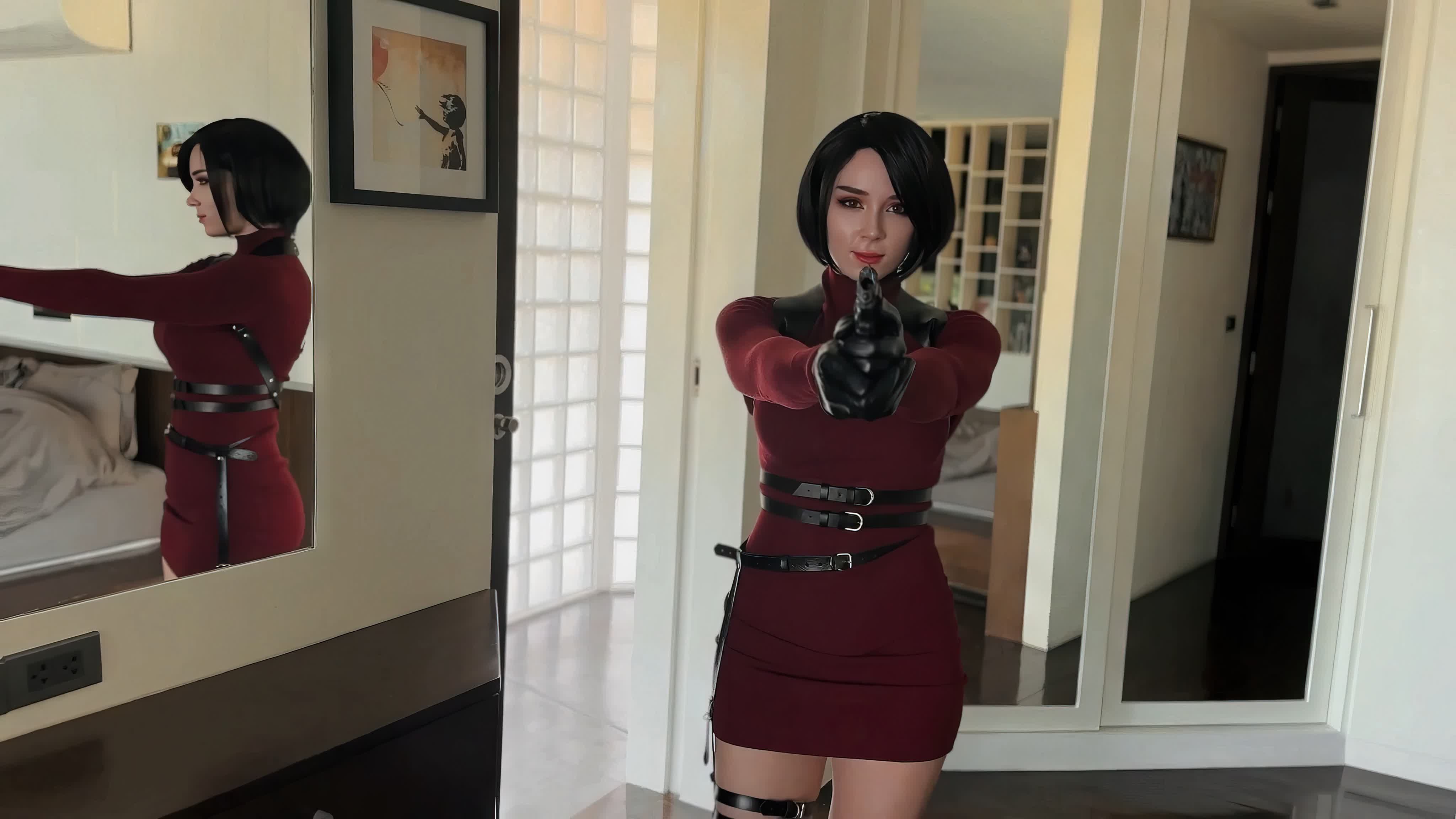 Хотела убить, но пришлось сосать sweetie fox ada wong from resident evil  sucks, hard fucks and swallows cum анал anal gape sex