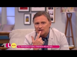 Robert carlyle reveals on lorraine he had a tooth removed to prepare for his role in t2 trainspotting