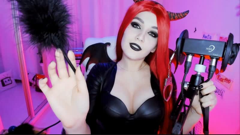 🌙✨ asmr с демоном 😈👂👅 (асмр мурашки для ваших ушек)