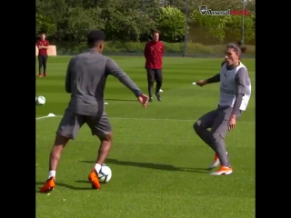 Training under the colney clouds