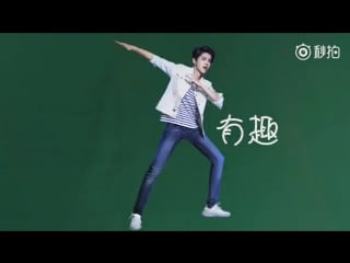 170804 luhan @ qq browser cf behind the scene