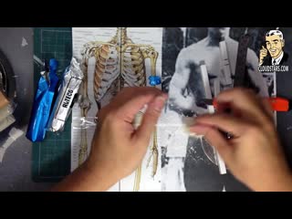 How to sculpt hyperrealistic bruce lee part 12 building armature