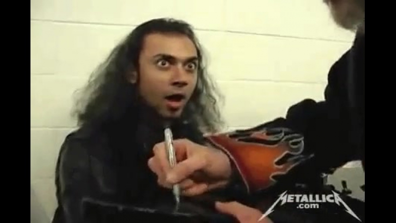 Фанату группы металлика нереально повезло