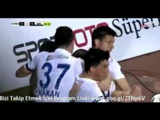 Yonathan del valle goal hd kasimpasa 1 1 besiktas 04 04 2016