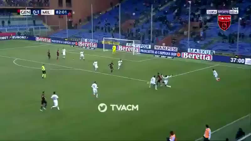 Goal suso vs genoa