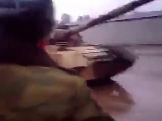 Дрифт на танке (огого видео)