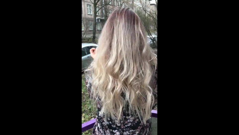 Перламутровый блонд шейдинг