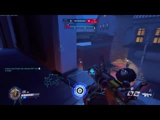 I managed to use tire while standing on the enemy mercy’s head; sometimes the dumbest plans work out