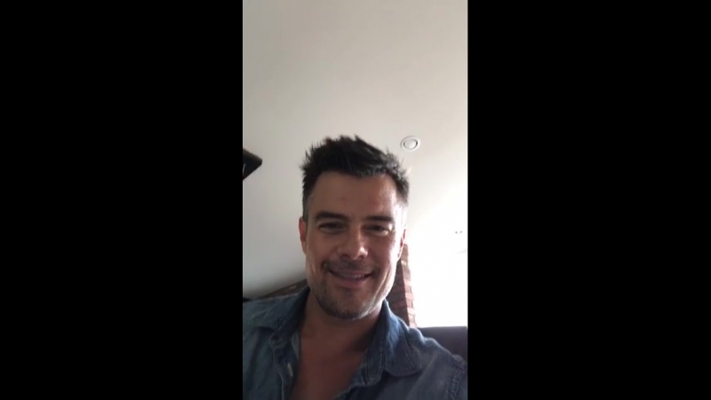 Josh duhamel answered your questions during his facebook live!