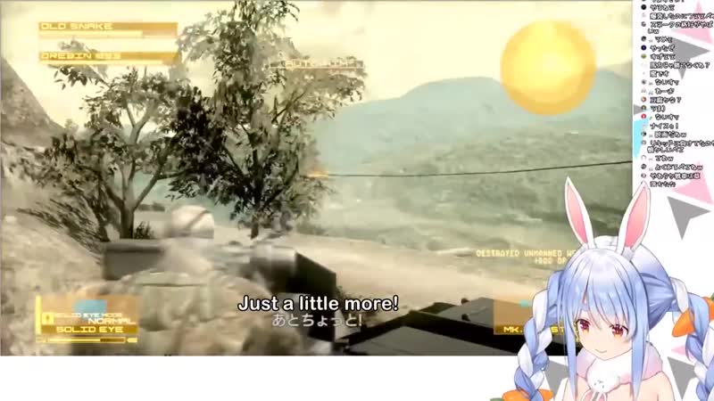 [inaccuratesubs] [mgs4]usada pekora moments pt 4