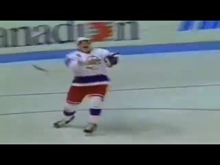 Teemu selanne's most memorable goal celebration