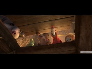 Робинзон крузо очень обитаемый остров (2016) @ трейлер №2 (дублированный)