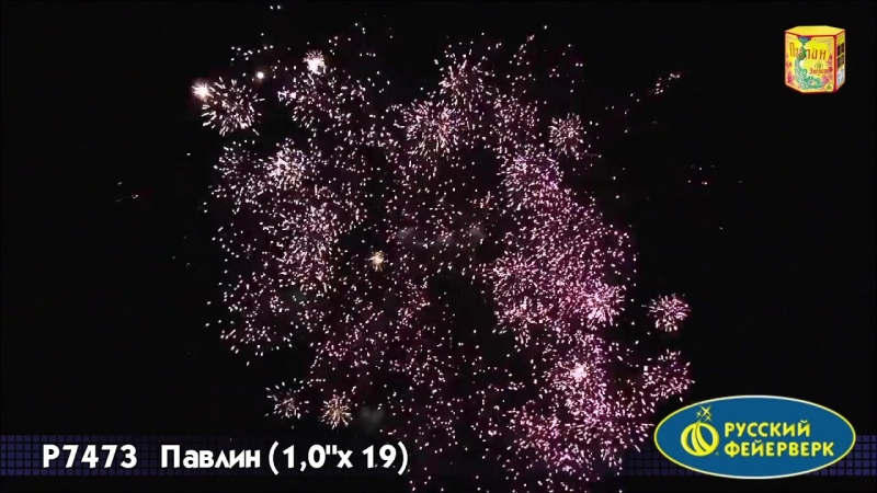 Салют павлин 1х19