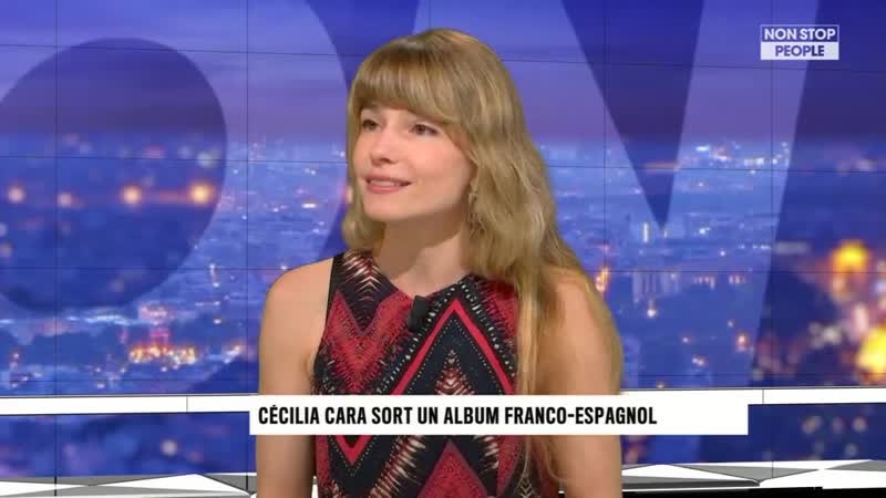 Cécilia cara présente son nouvel album franco espagnol
