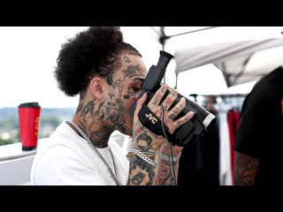 Lil skies films with a vintage camera! | awg invades marpoe's curated clothing event