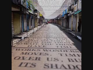 Time lapse of ‘theory of time’ in panjim, goa