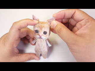 Kitty papercraft