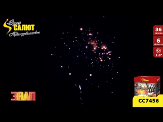 Фейерверк сс7456 залп (1 х 36)