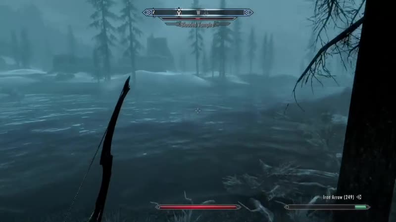 Thought porn video – Not the most epic clip, but i thought it was cool how i was able to track the invisible vampire through the ripples of the water