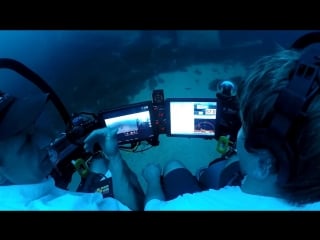 Beautiful small personal submarine underwater video by seamagine