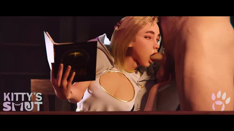 Lux oral sex; minet; blowjob; deepthroat; facefuck; 3d sex porno hentai; (by kittyssmut) [league of legends]