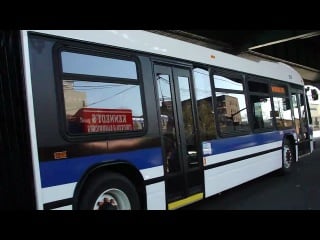 Nycta exclusive! novabus lfs articulated 1204 in training @ pelham bay park