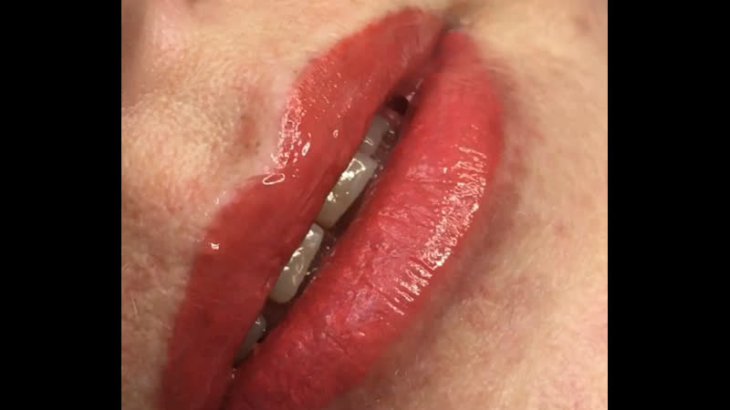 Заживший перманентный татуаж💋