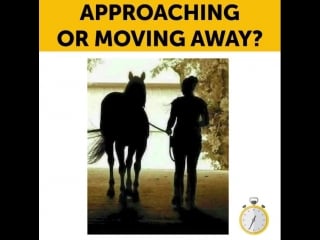 Approaching or moving away?